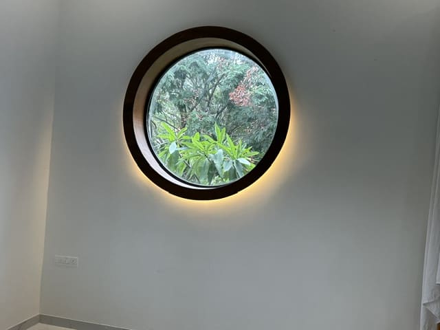 Praveen Villa — evening view