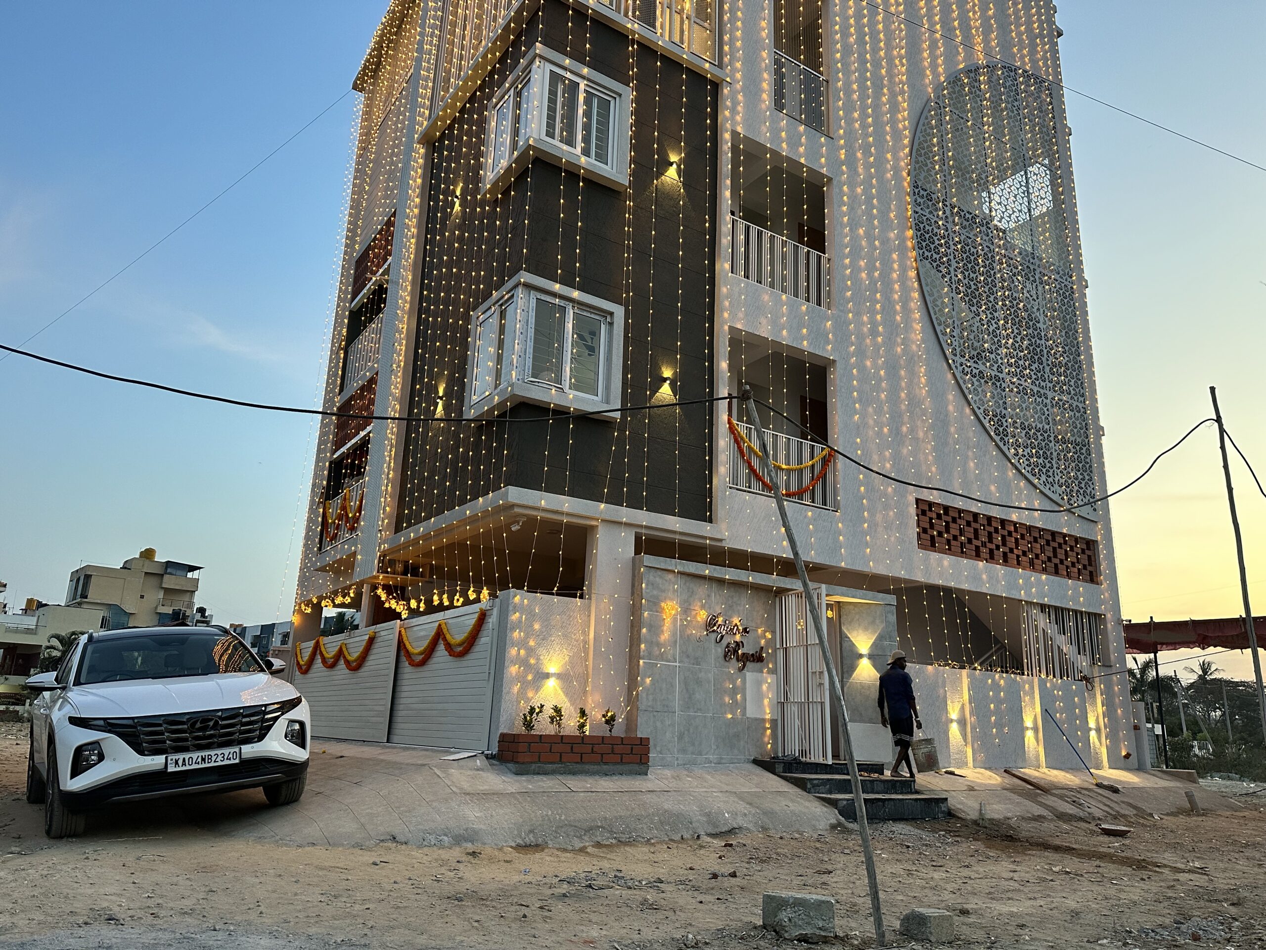 NG Rajesh Residence — angle view